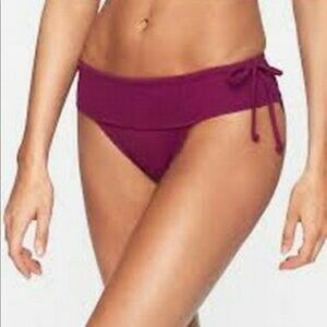 NWT Athleta Side Tie Swim Bottoms size Medium
